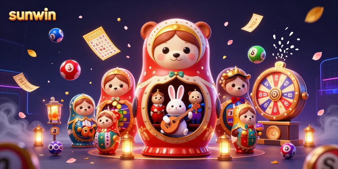 Experience thrilling gameplay with sunwin as colorful lottery elements and charming characters come alive.