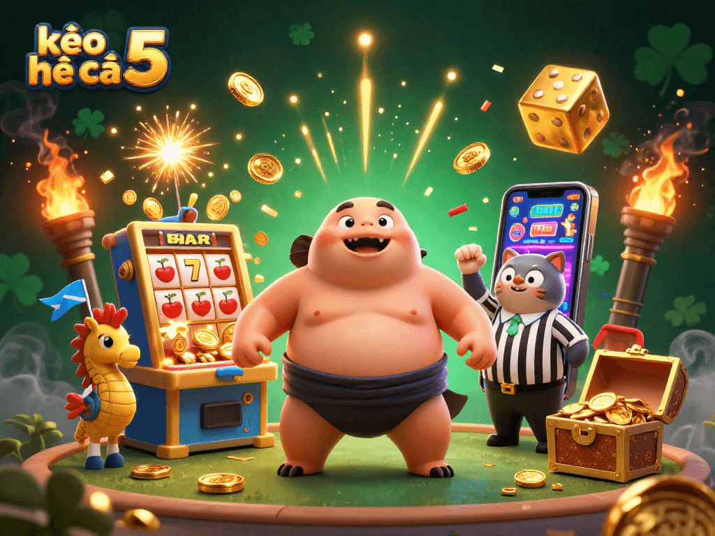 Enjoy thrilling moments at kèo nhà cái 5 with vibrant casino elements and engaging characters.