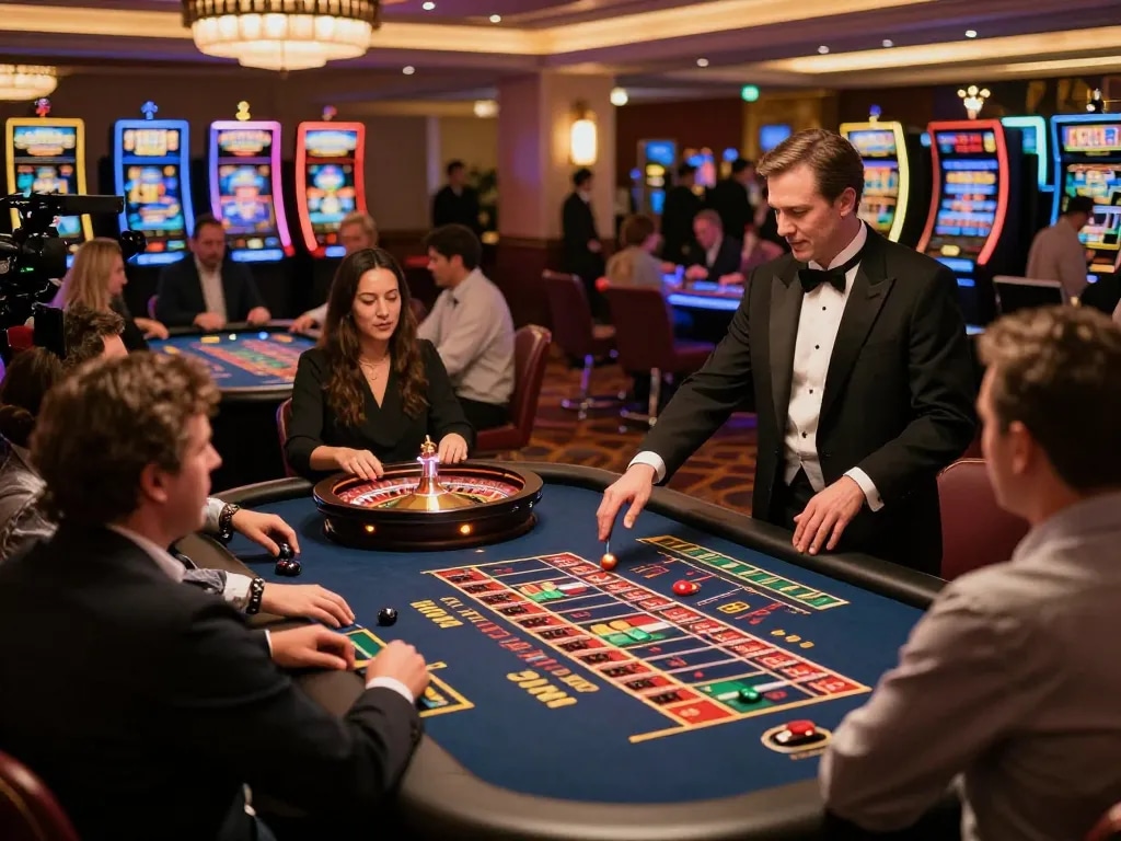 Players enjoying exciting roulette games and betting at 789 club casino.