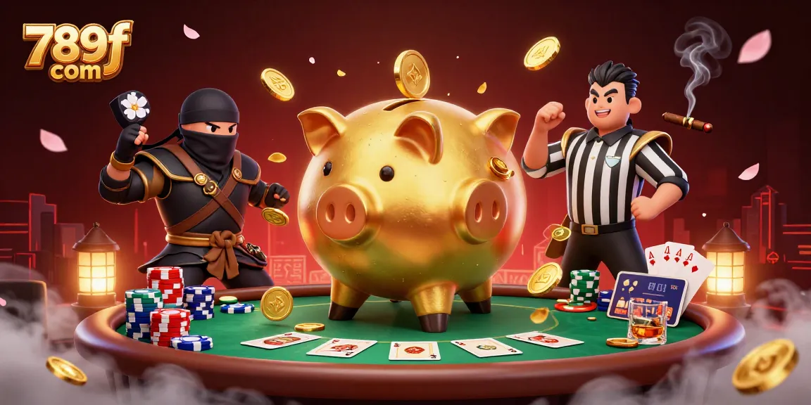 Experience thrilling wins at 789f com with a vibrant casino scene featuring dynamic characters and game elements.