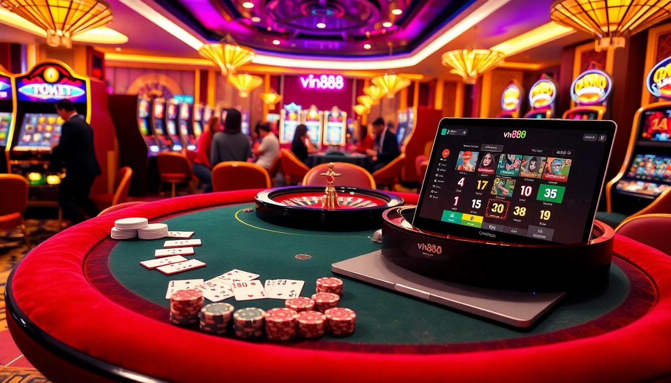 Experience the excitement of vn888 with captivating casino games and vibrant visuals.