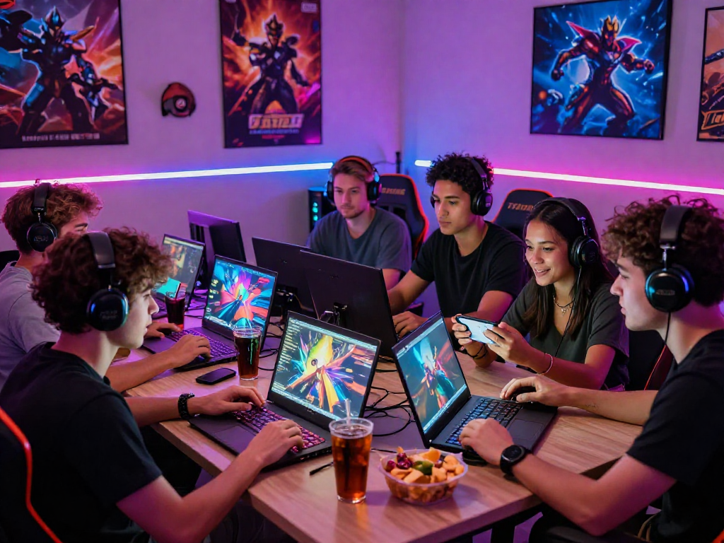 Jovens jogando online na SPBET com bônus de R$ 5.000 e 200 giros grátis.
