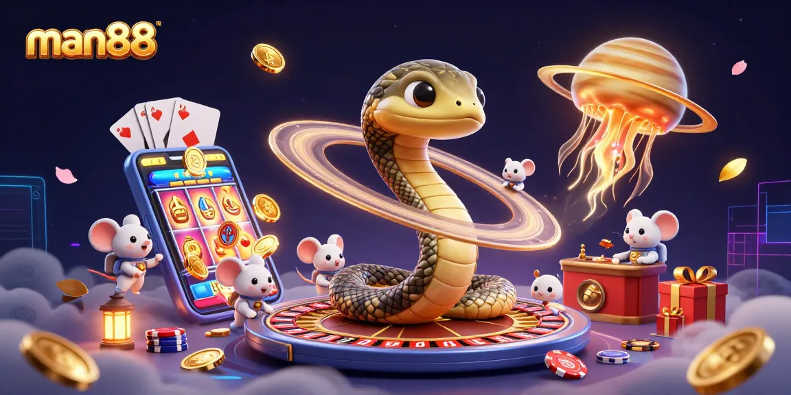 Experience the excitement of man88 casino games with vibrant visuals and engaging characters.
