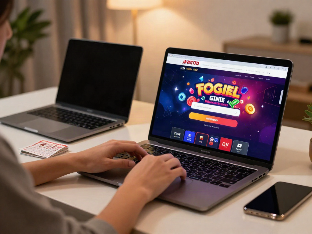 Acesso fácil ao site java toto de jogos de azar com interface colorida e bilhetes de loteria.