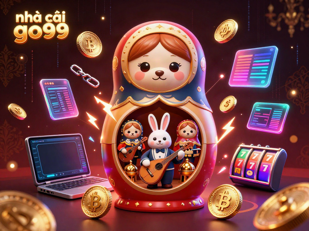 Experience thrilling gameplay with nhà cái go99, featuring lively casino-themed characters and dynamic crypto elements.