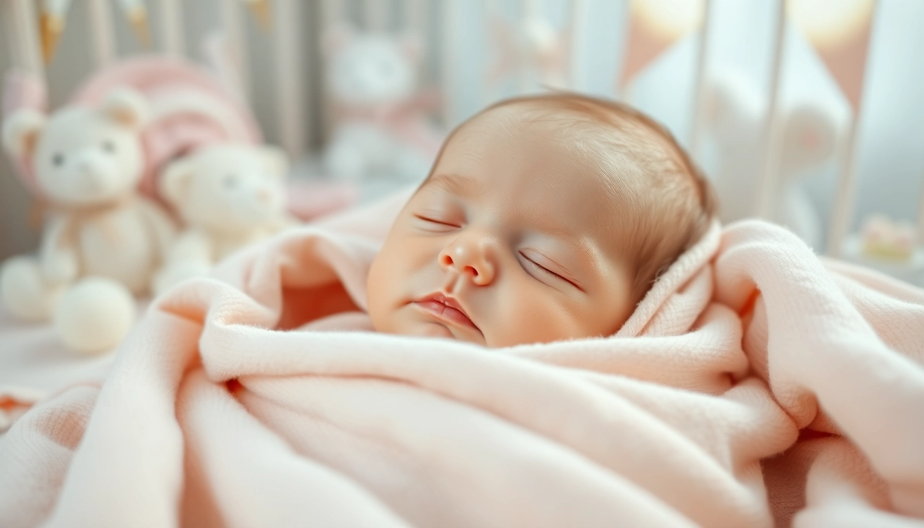 Captivating babyfotografie of a sleeping infant in a serene nursery setting, showcasing warmth and love.