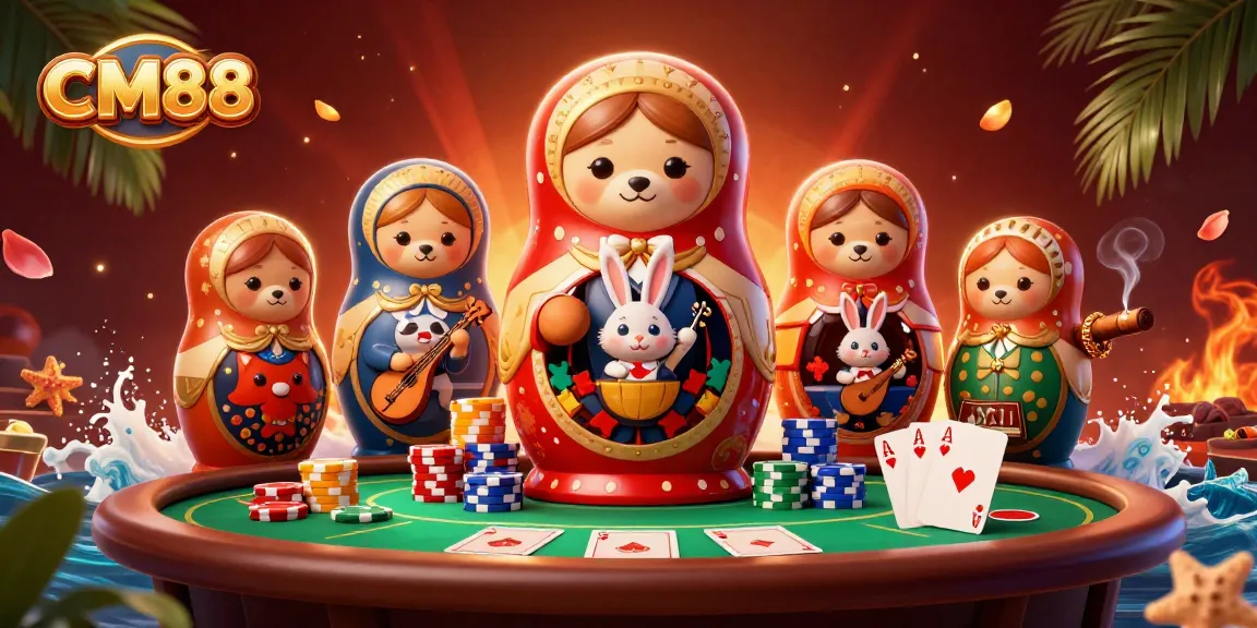 Experience thrilling gameplay with CM88 featuring a vibrant casino scene.