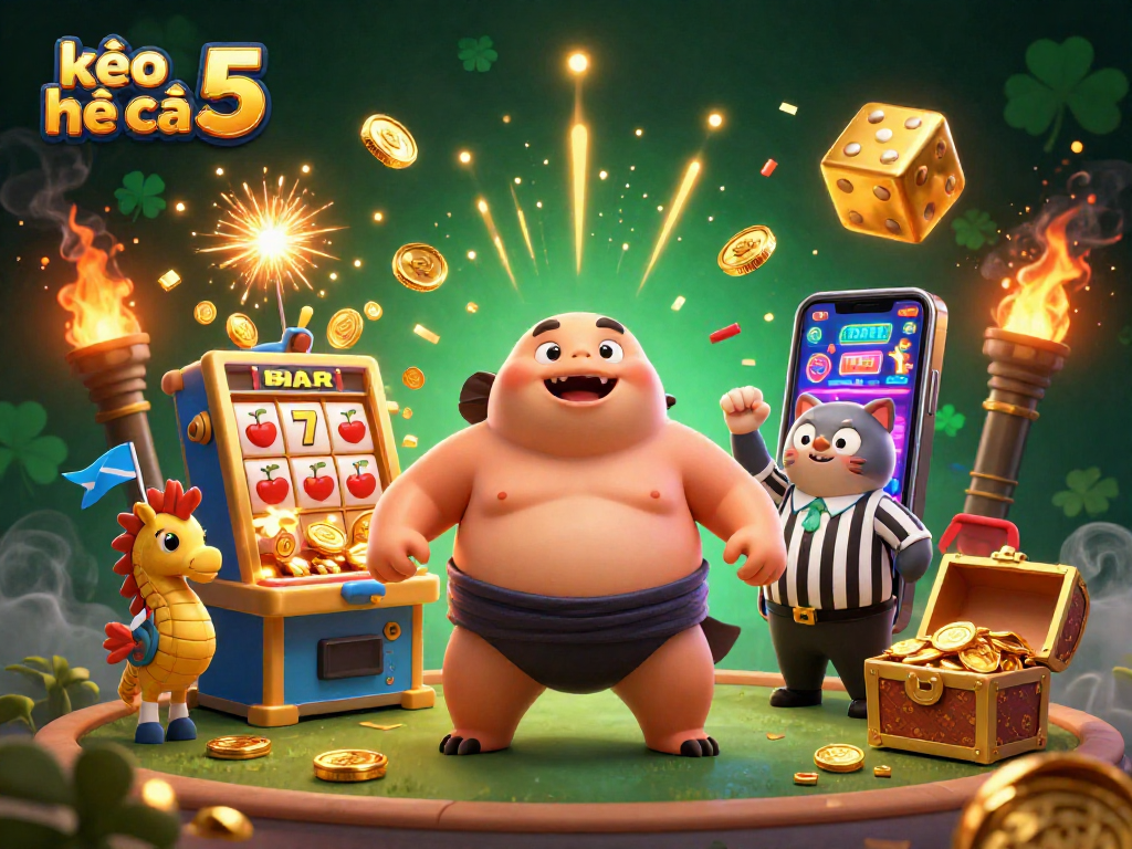 Enjoy thrilling moments at kèo nhà cái 5 with vibrant casino elements and engaging characters.
