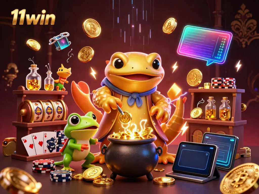 Experience gaming excitement at 11win with vibrant casino visuals and dynamic characters.