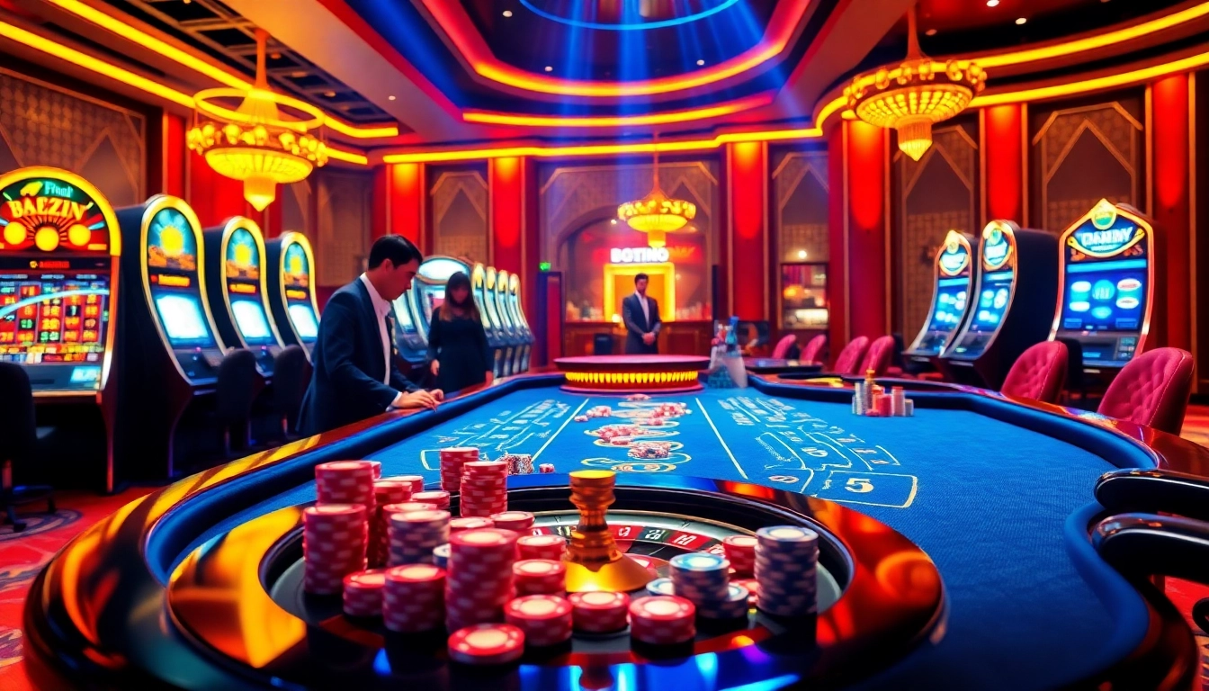 Experience the thrill of Nhà cái bomwin with vibrant casino games and engaging online gambling action.