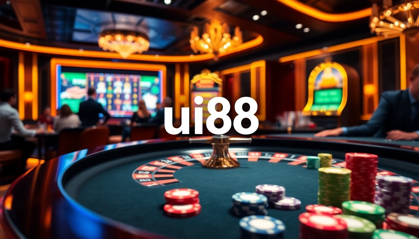 Experience the excitement of uu88 with dynamic gameplay at a professional casino table.