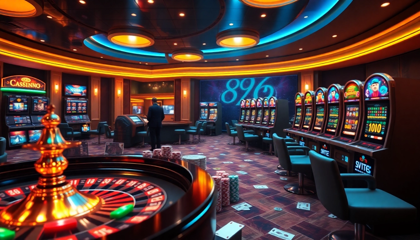 Participe de jogos emocionantes no 89e enquanto aproveita visuais vibrantes de cassino online.