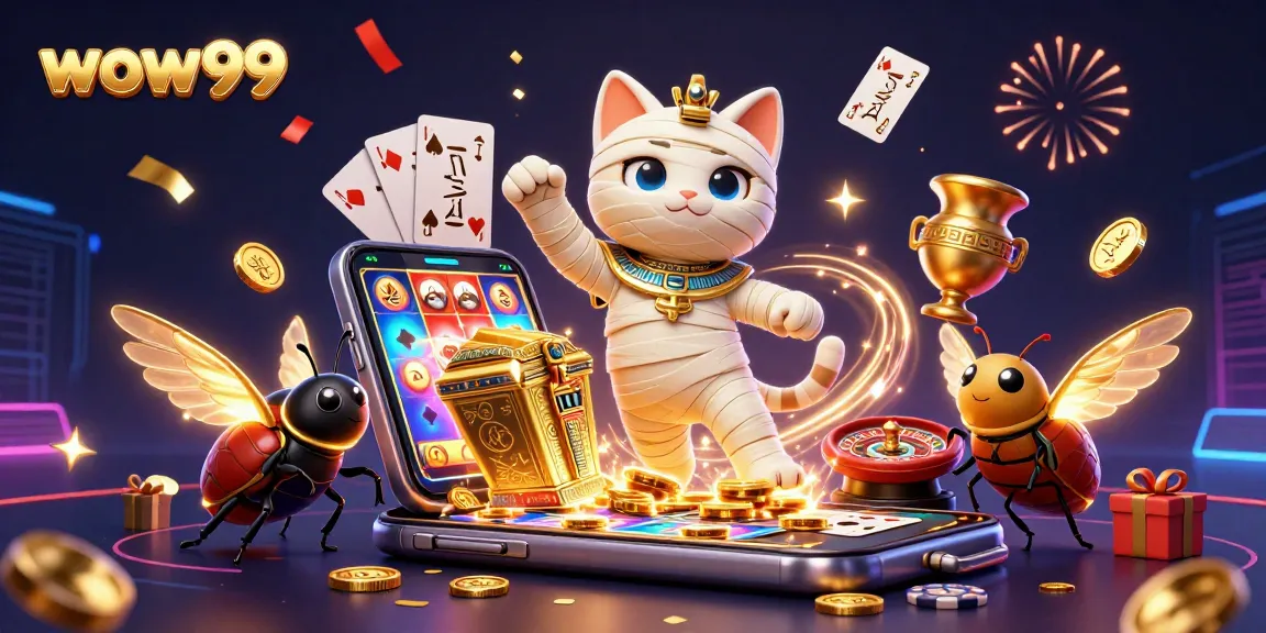Dapatkan kemenangan besar di wow99 sambil menikmati permainan slot dan keseruan koin emas!