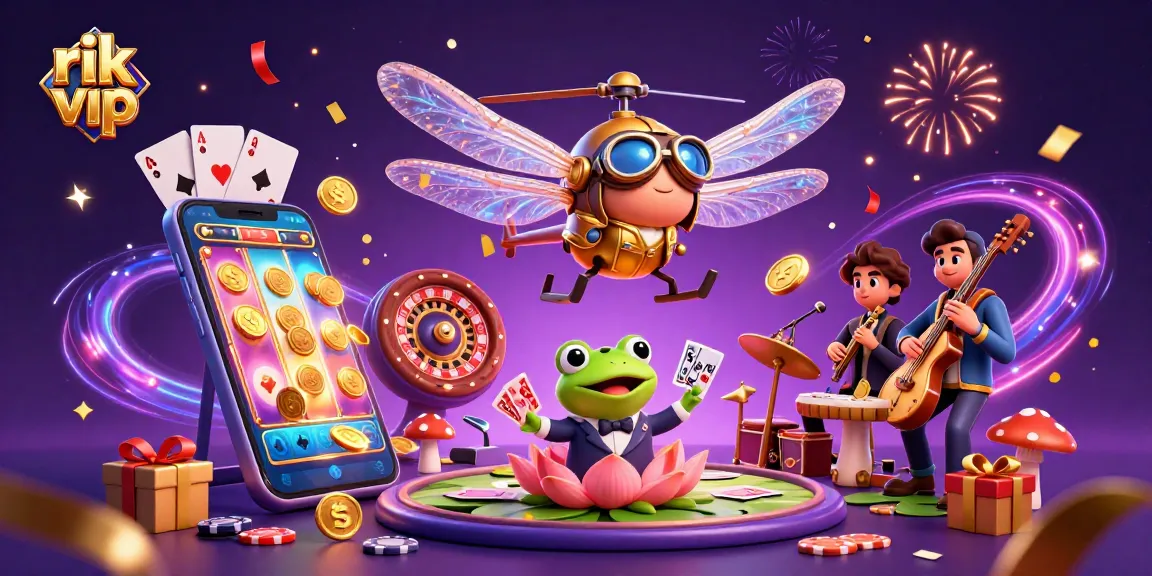 Spin the reels and enjoy казино action with rik vip in this immersive 3D casino scene.